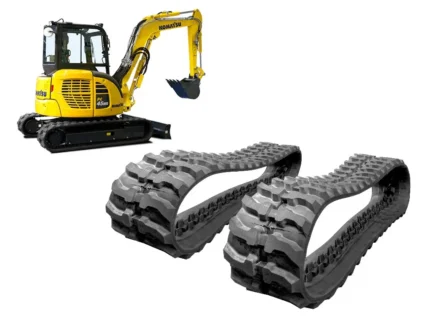 Gumene gusjenice za komatsu bagere