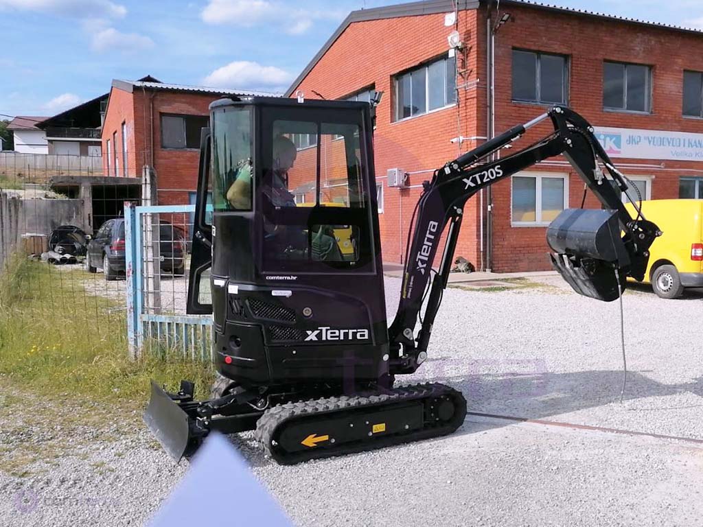 Isporuka MINI BAGERA XTERRA XT20 - VODOVOD BIH