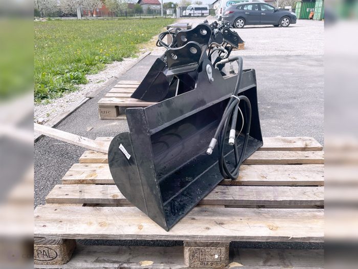 Nagibna planirka za čišćenje korpa 80cm Razmak bolcna 90mm fi 25mm promjer 2-2